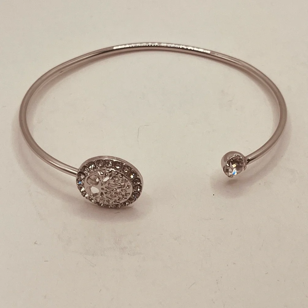 Gold plated bracelet for women tree of life design - Picture 3 of 5
